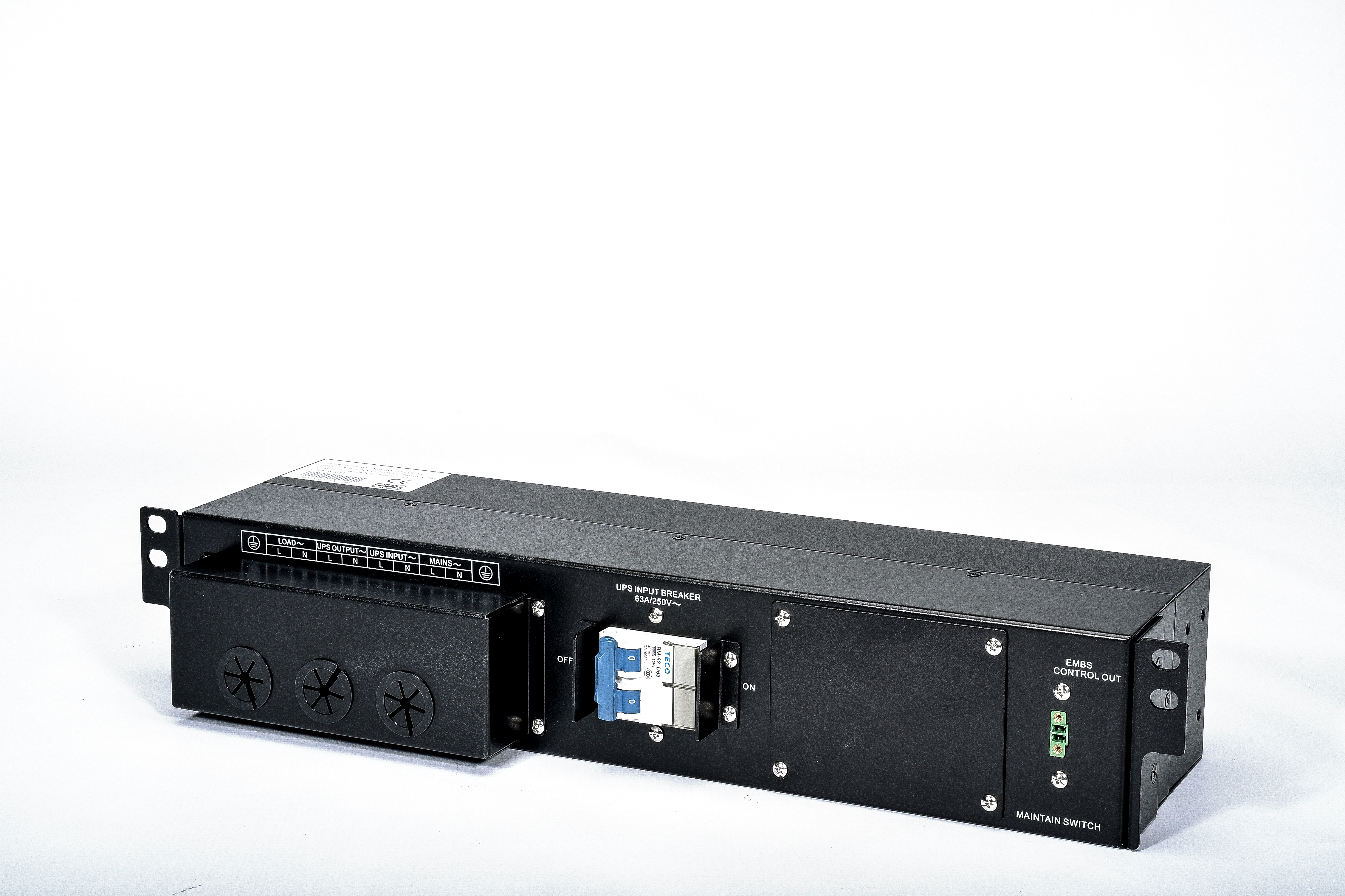 Chave Bypass de Manutenção para Rack